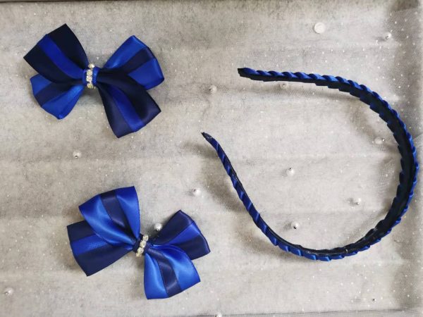 Custom handmade 3 pieces School Bow Set - Image 10