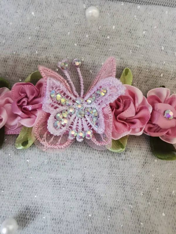 Butterfly and Flowers Blooming Ballet Bun Wrap - Limited edition - Image 4