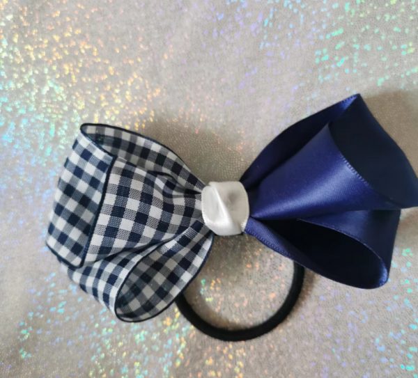 School hair bow collection, Large hair Clips/Elastics - Image 12