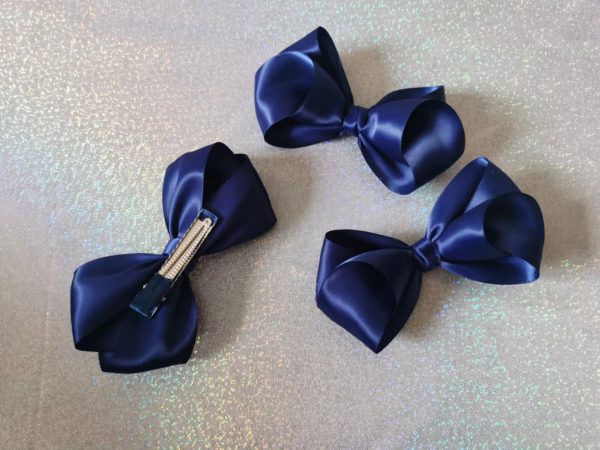 School hair bow collection, Large hair Clips/Elastics - Image 11