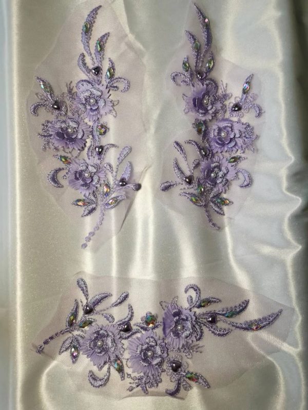 Dance costume's decoration Laces - 3 pieces set - Image 6