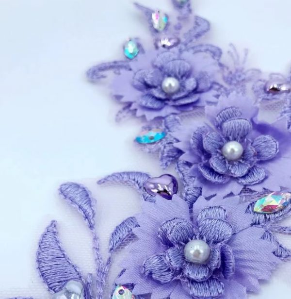 Dance costume's decoration Laces - 3 pieces set - Image 5