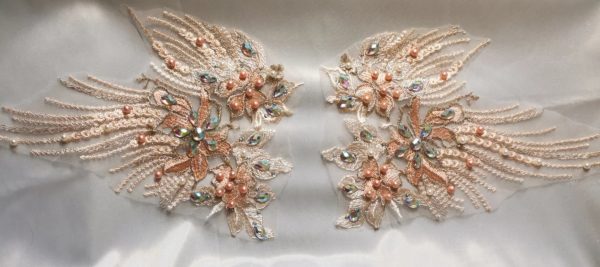 Dance costume's  decoration laces - 2 pieces set - Image 3