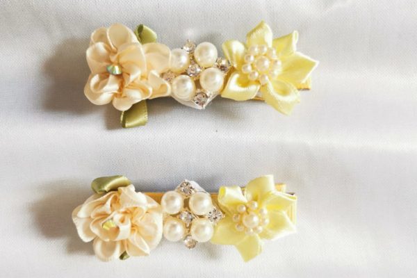 Flowers blooming hair clips collection - Image 7