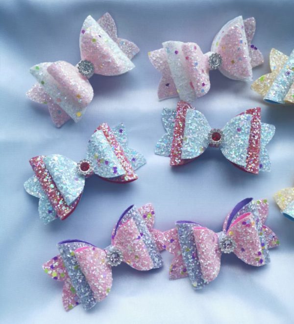 Candy Glitters Hair clips