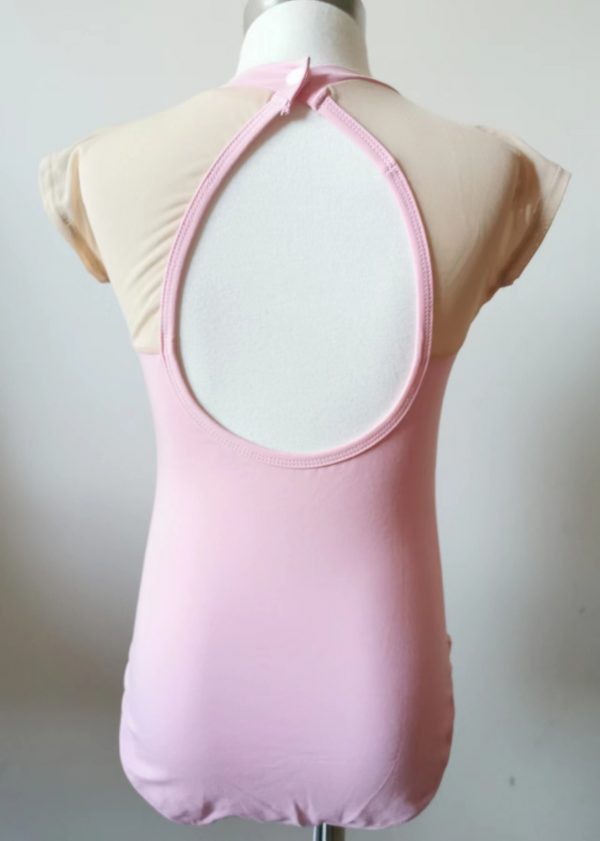 Hand made flower print Ballet leotard dance wear   - Children size 10 - Image 3