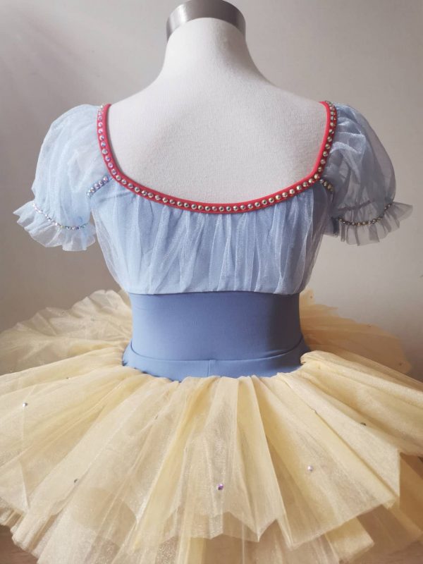Snow white ballet leotard + TUTU two pieces set - Image 4