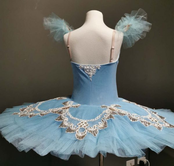 Stunning High quality Performance ballet TUTU / dance wear in pale blue colour - Image 3