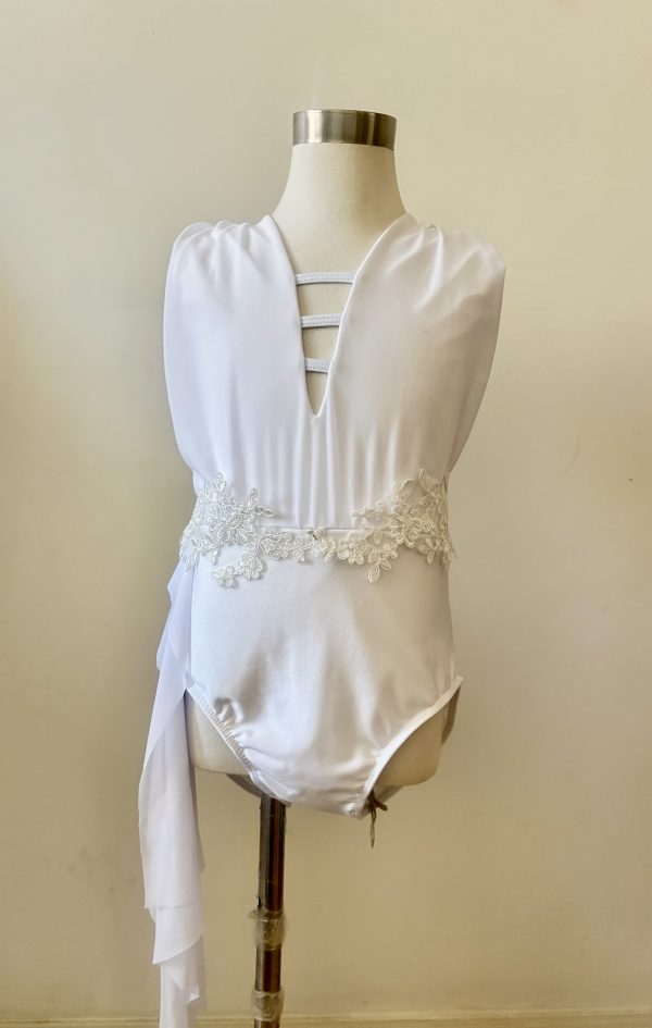 Costume base Stunning Pearl white Lyrical dance costume base