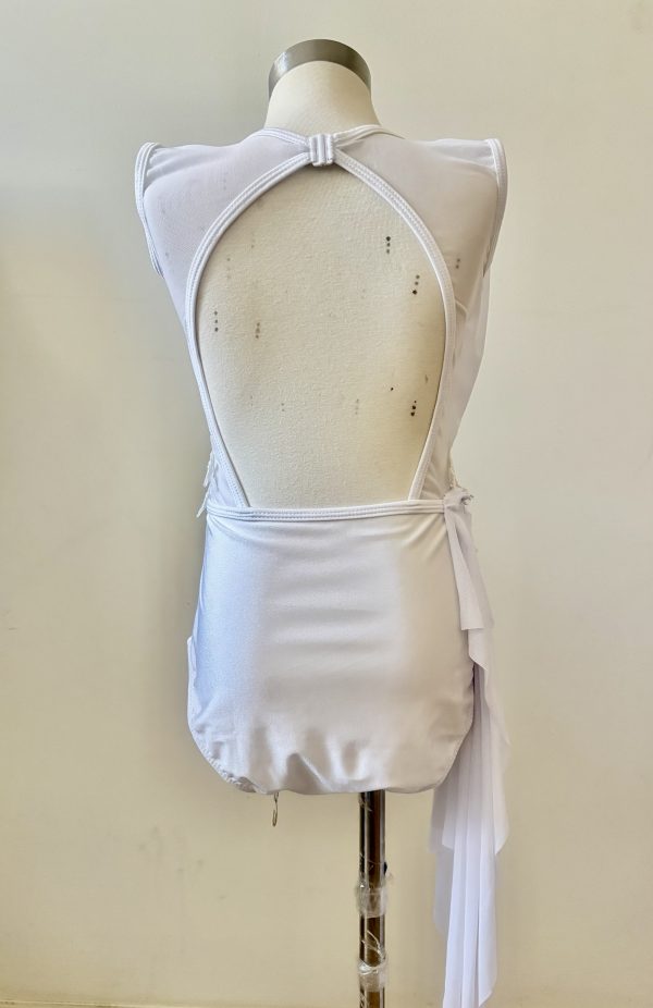 Costume base Stunning Pearl white Lyrical dance costume base - Image 4