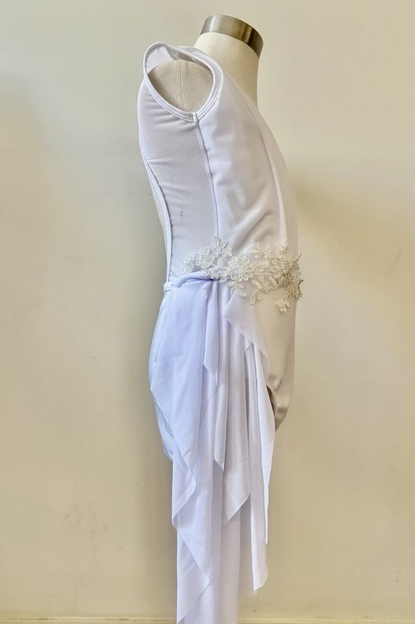 Costume base Stunning Pearl white Lyrical dance costume base - Image 5