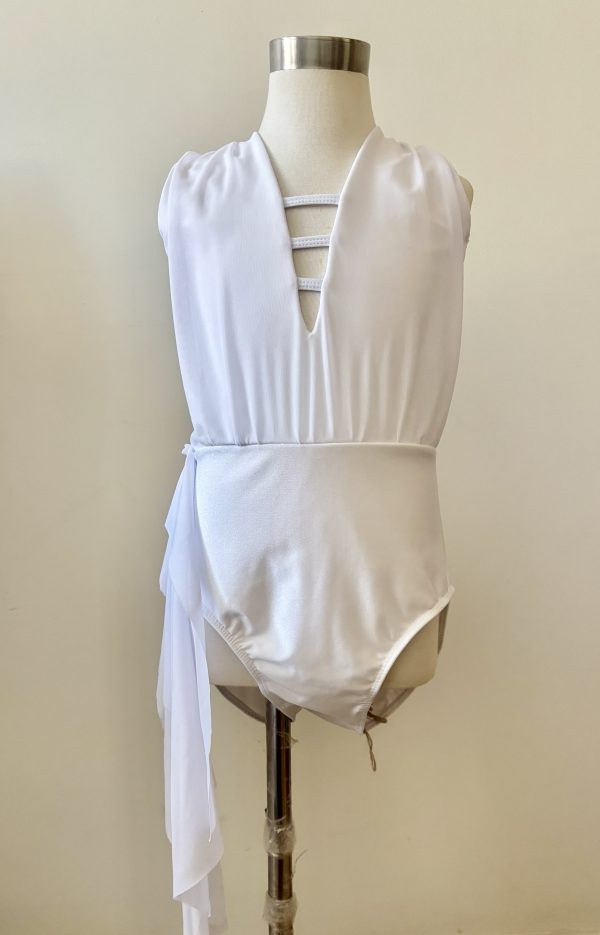 Costume base Stunning Pearl white Lyrical dance costume base - Image 2