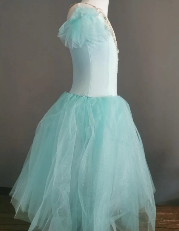 Quality Budget Romantic TUTU, in mint colour, Children size 10 - Image 4