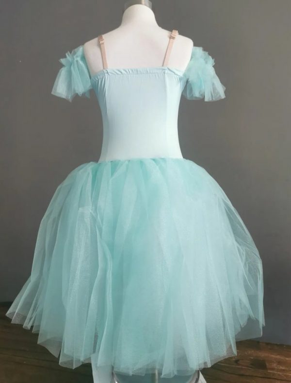 Quality Budget Romantic TUTU, in mint colour, Children size 10 - Image 2