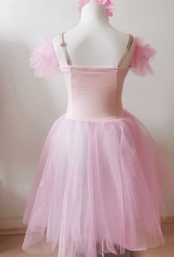 Quality Budget Romantic TUTU, in Peach /Pink colour, Children size 8 - Image 5