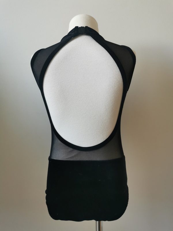 Contemporary /Jazz costume base in Black color , Children size 10 - Image 6