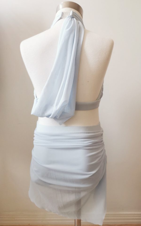 Costume base Stunning Lyrical dance costume base in baby blue color - Image 5