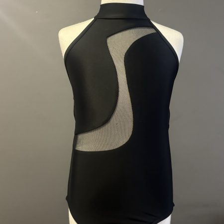 Contemporary dance costume base in Black colour