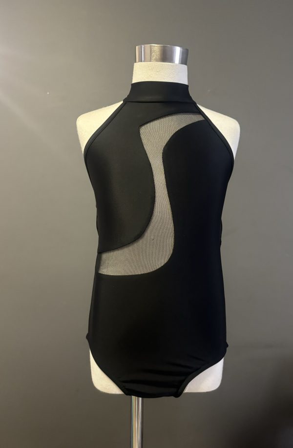 Contemporary dance costume base in Black colour