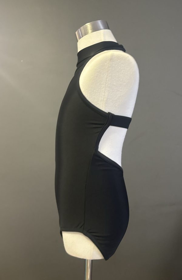 Contemporary dance costume base in Black colour - Image 4