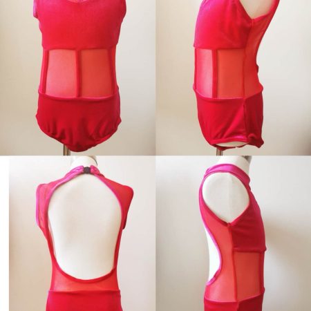 Contemporary /Jazz costume base in hot pink colour