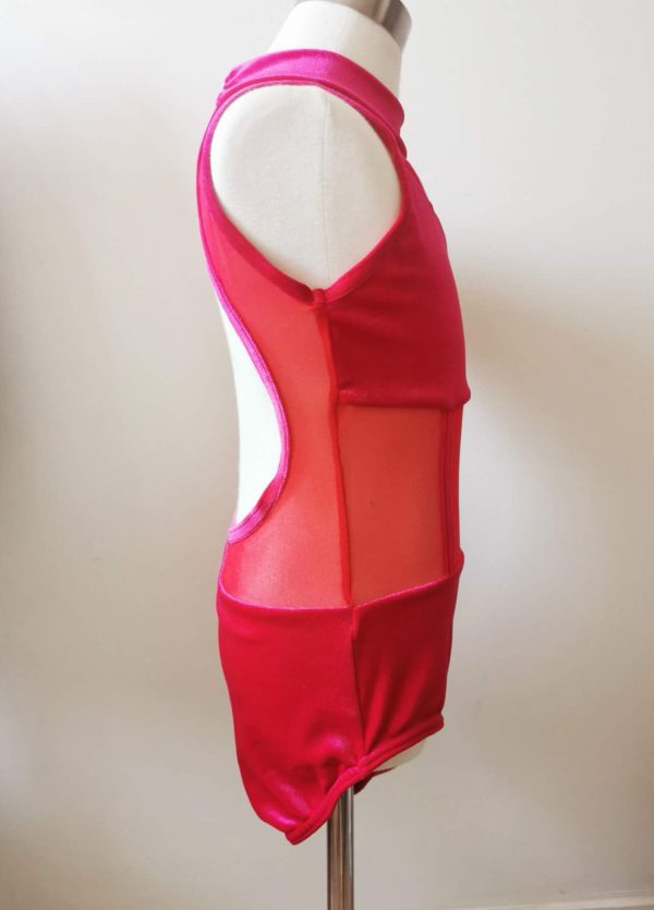 Contemporary /Jazz costume base in hot pink colour - Image 5