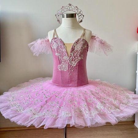 Custom made high quality performance TuTu in pink colour