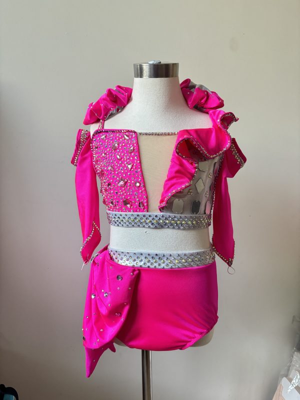 Custom made Barbie pink jazz costume