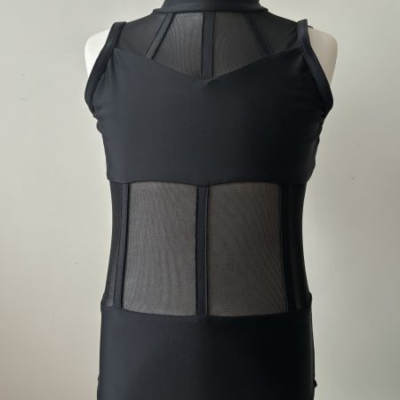 Contemporary /Jazz costume base in Black color , Children size 10