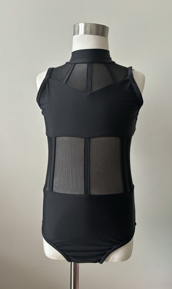 Contemporary /Jazz costume base in Black color , Children size 10