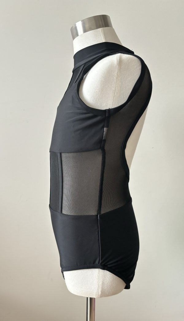 Contemporary /Jazz costume base in Black color , Children size 10 - Image 4
