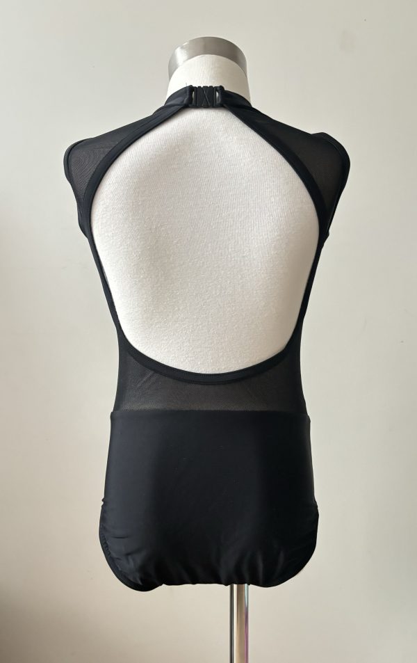 Contemporary /Jazz costume base in Black color , Children size 10 - Image 2