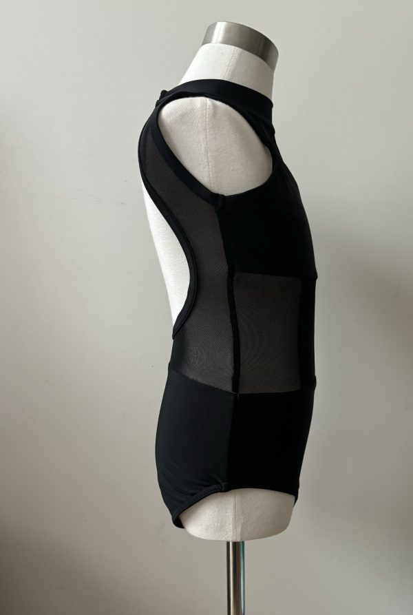 Contemporary /Jazz costume base in Black color , Children size 10 - Image 3