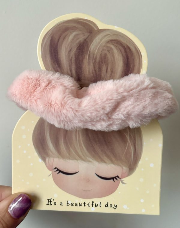 Super soft fluffy fur scrunchies,multiple colors - Image 5