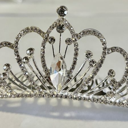 Tiara in the Sliver colour