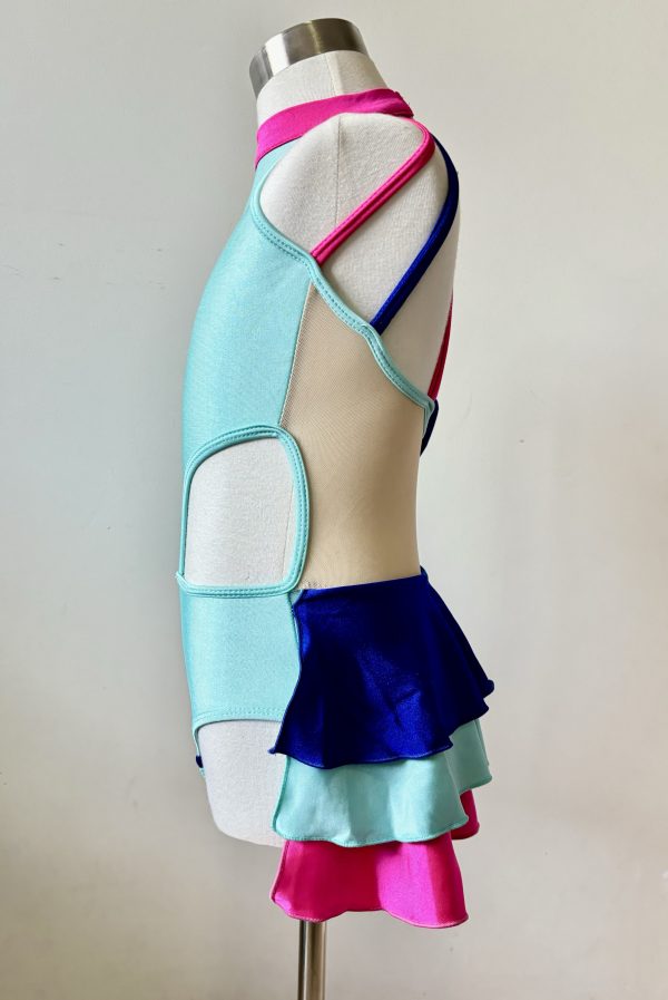 Costume base Multi - colour Jazz dance costume base, Children size 8 - Image 3