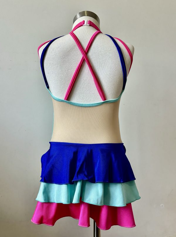 Costume base Multi - colour Jazz dance costume base, Children size 8 - Image 4