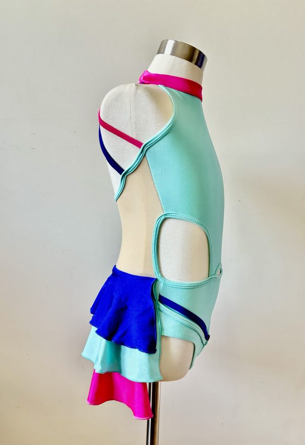 Costume base Multi - colour Jazz dance costume base, Children size 8 - Image 2