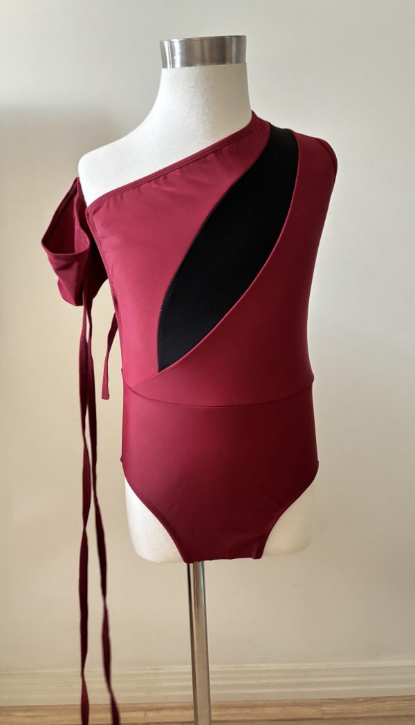 Custom made jazz/acro/contemporary costume base in children size 8