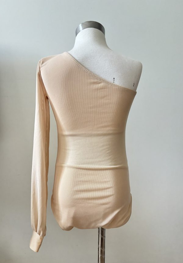 Custom design nude color dance costume - Children size 8