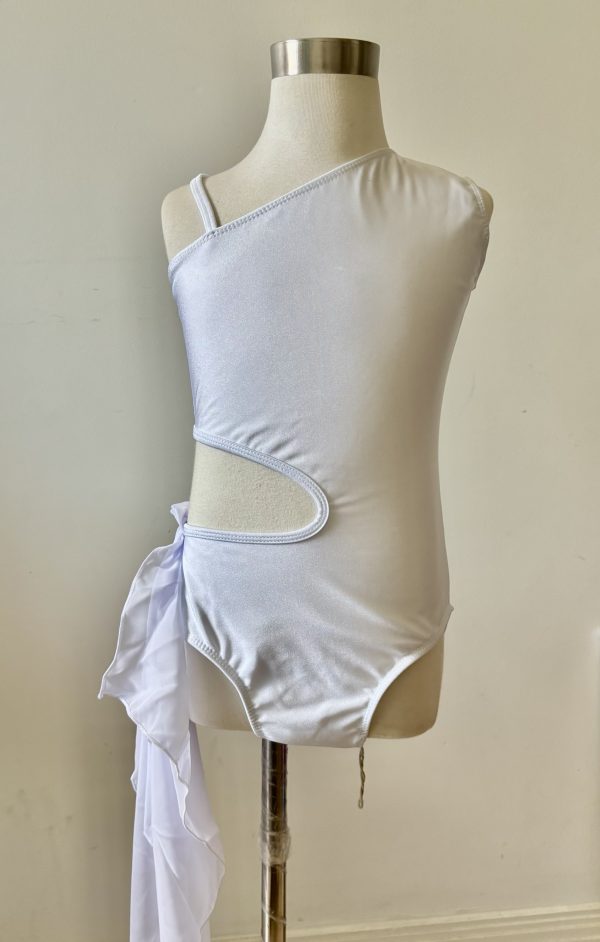 Pearl white Lyrical dance costume base