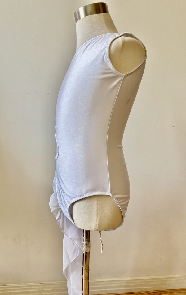 Pearl white Lyrical dance costume base - Image 3